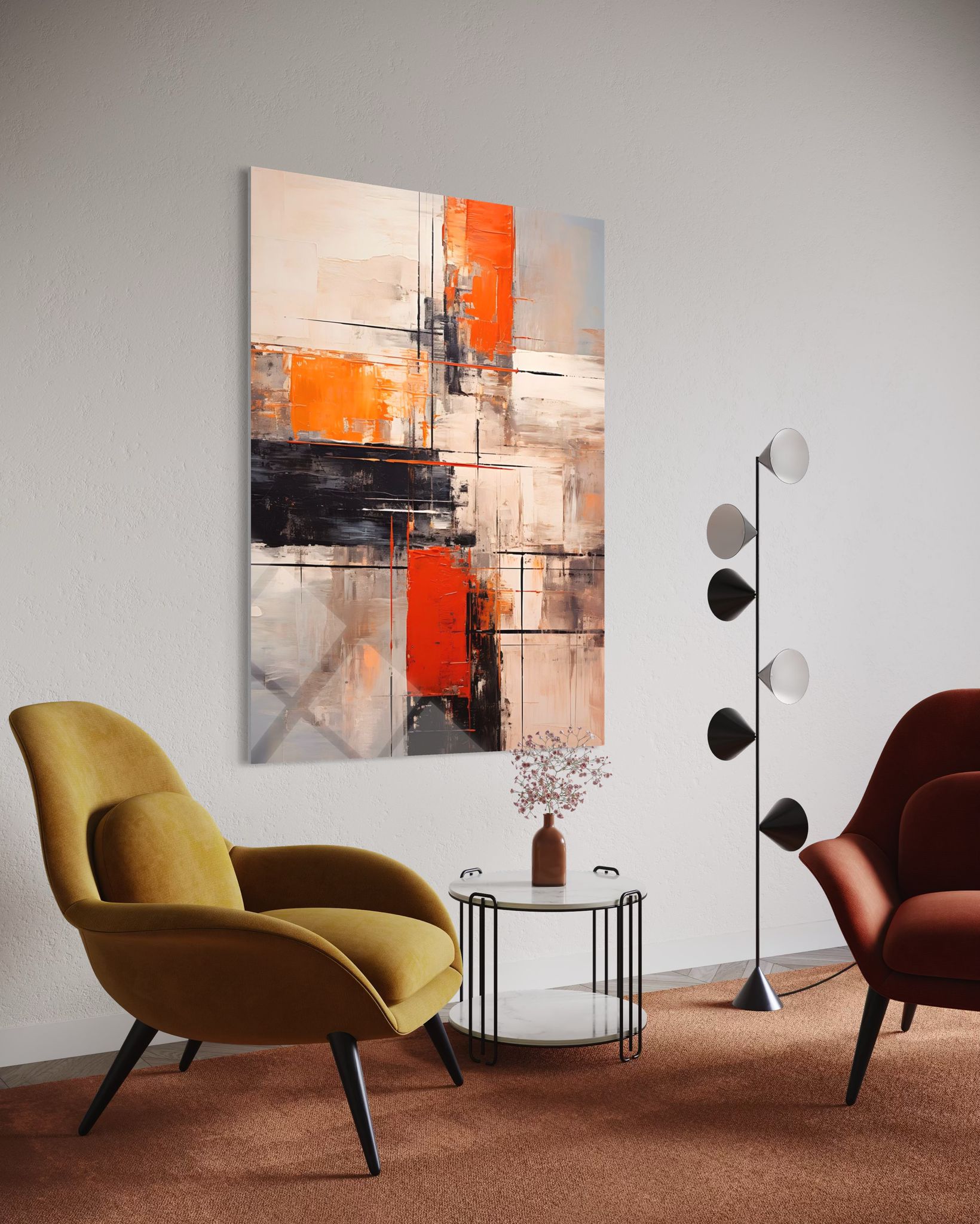 Modern - Sanat Cam Tablo