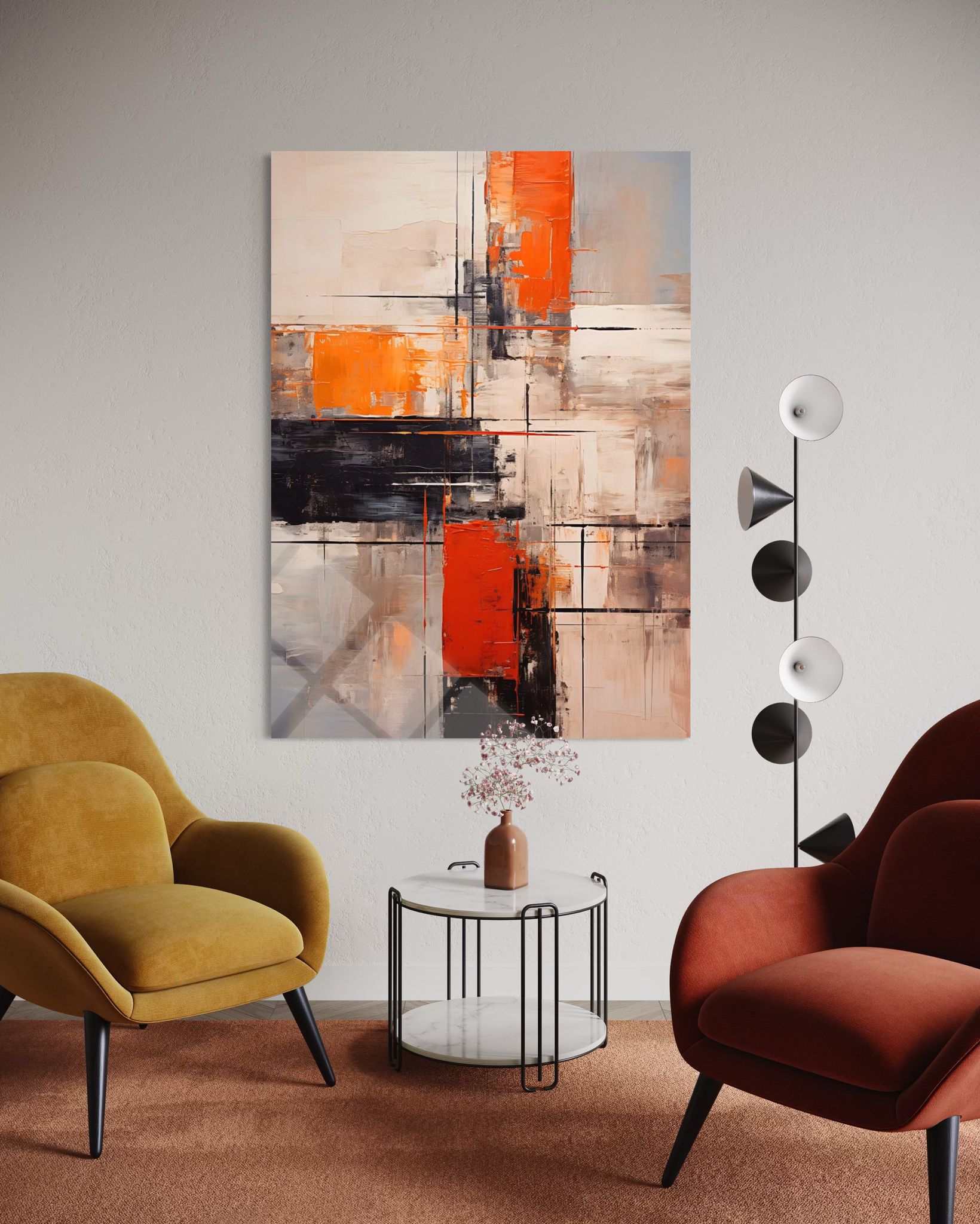 Modern - Sanat Cam Tablo