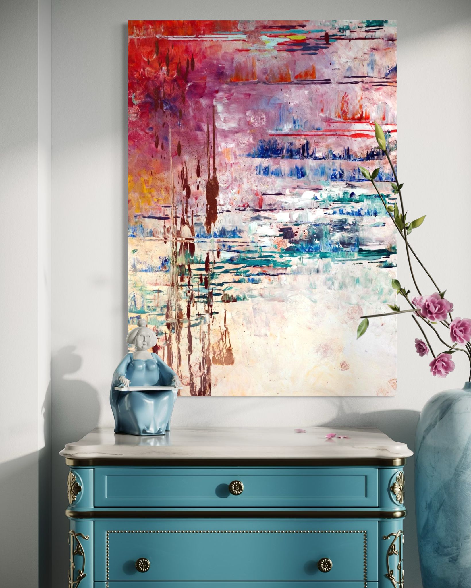 Modern - Sanat Cam Tablo