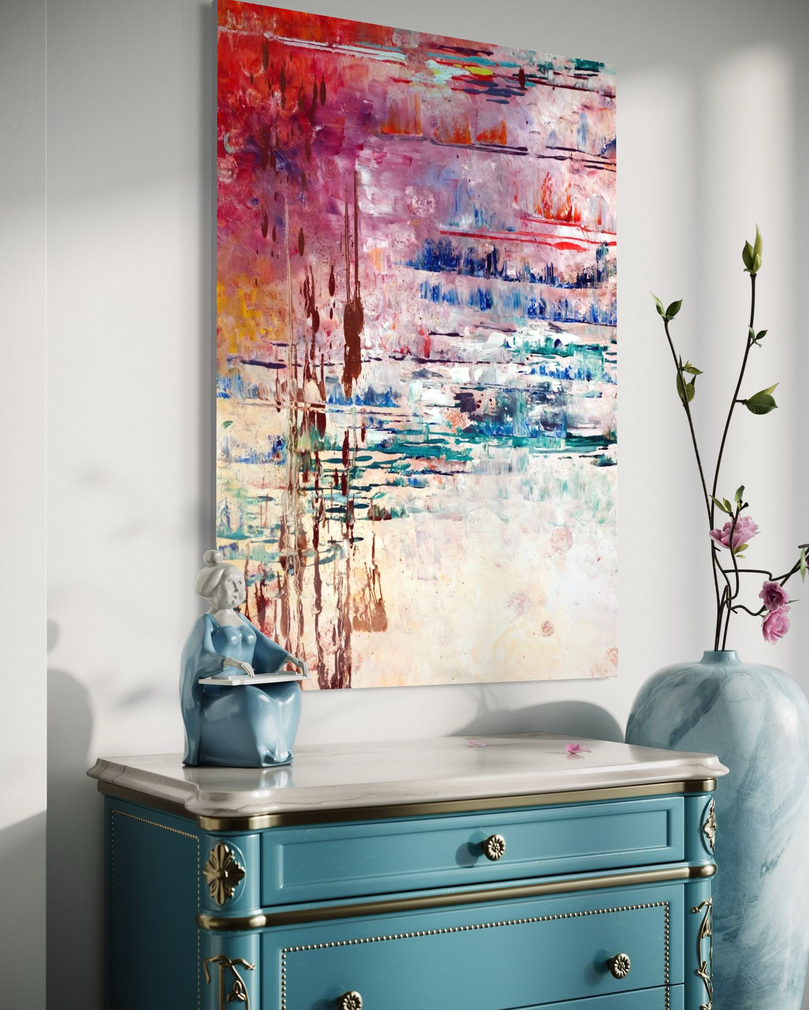 Modern - Sanat Cam Tablo