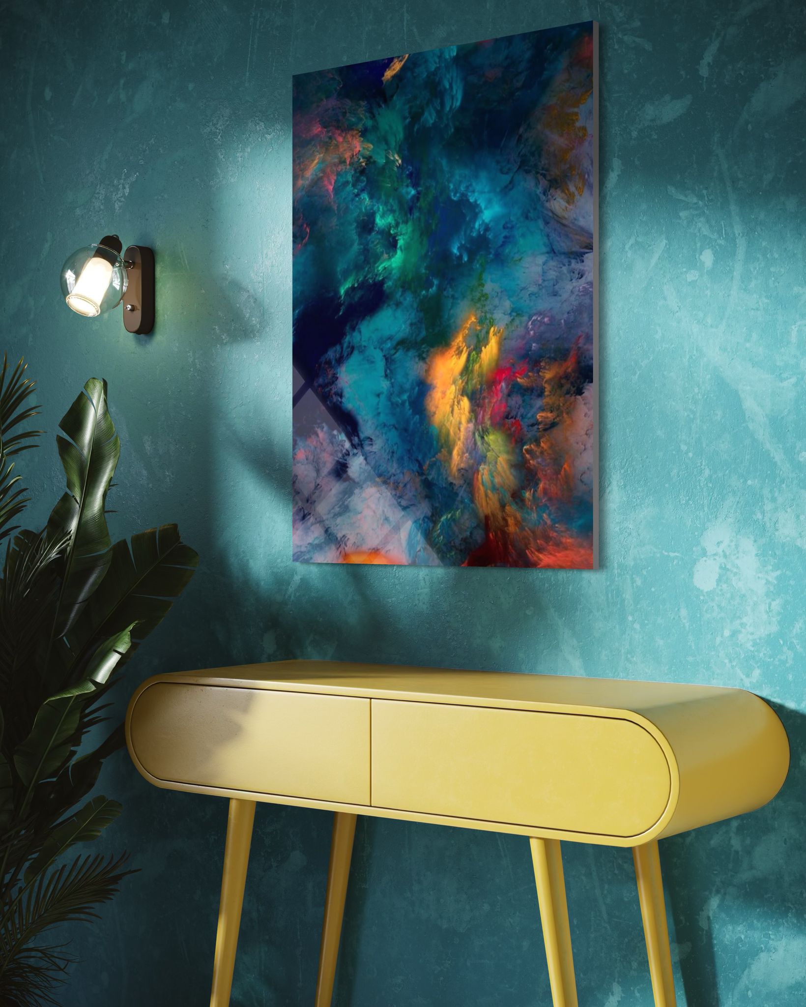 Modern - Sanat Cam Tablo