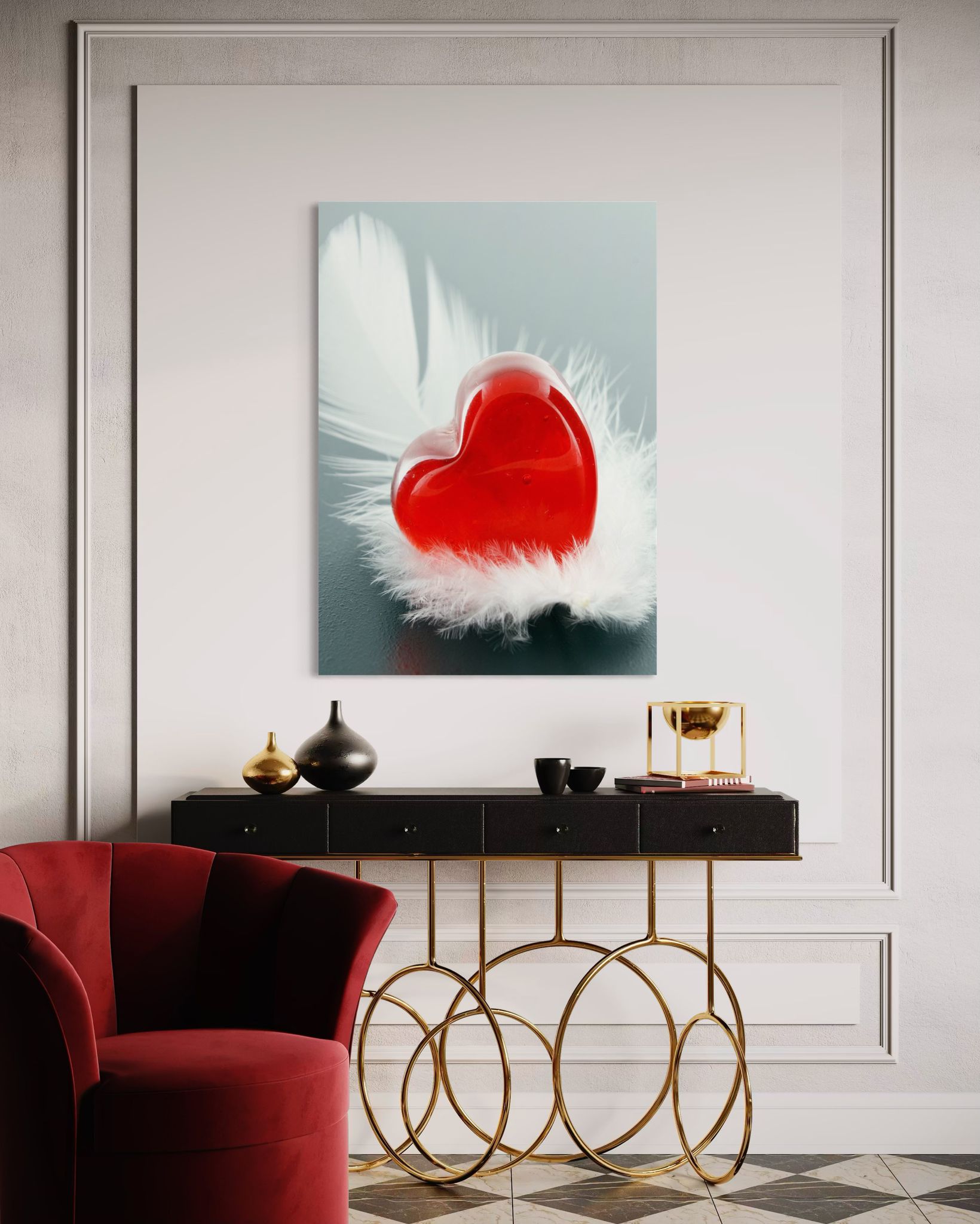 Modern - Sanat Cam Tablo