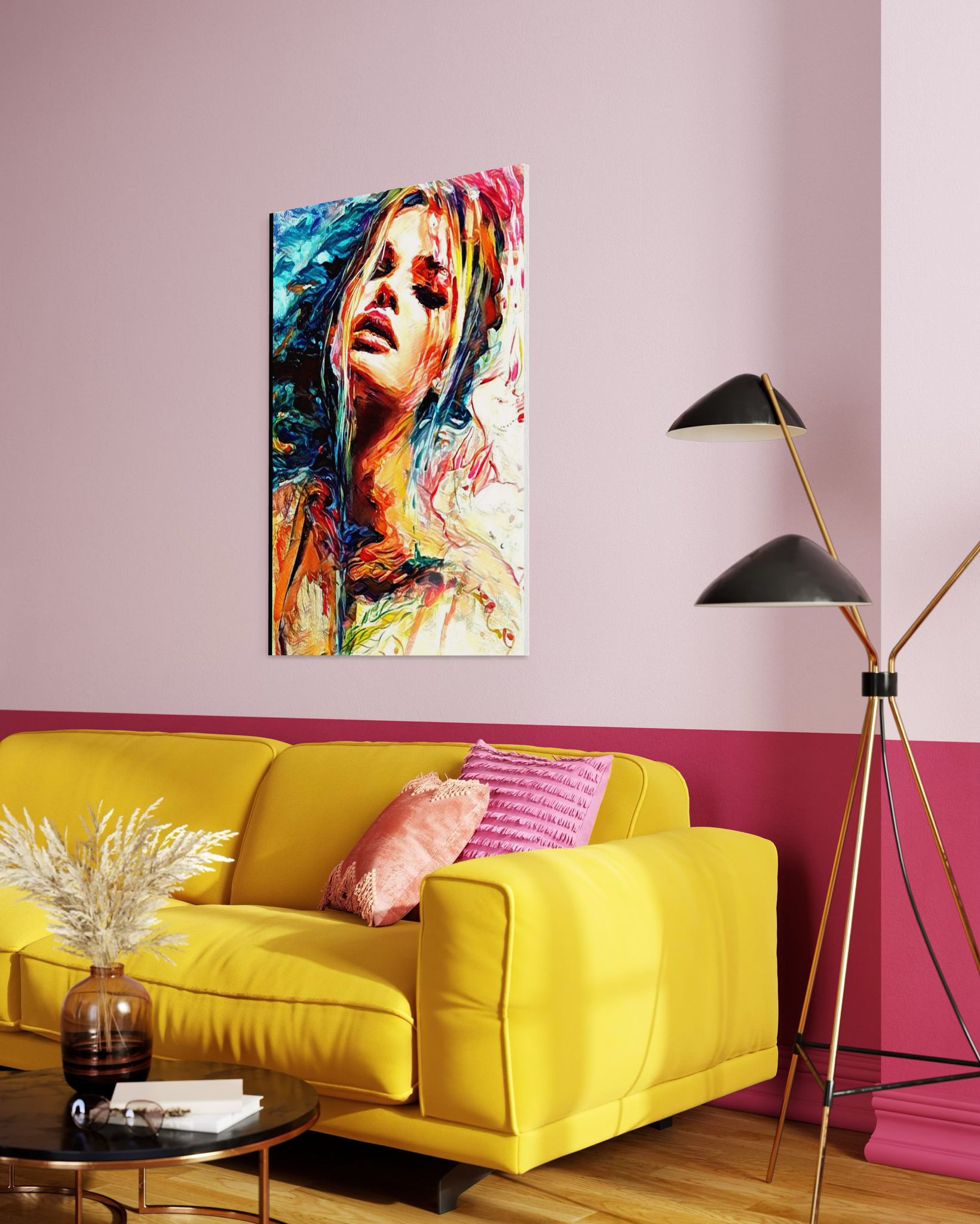 Modern - Sanat Cam Tablo