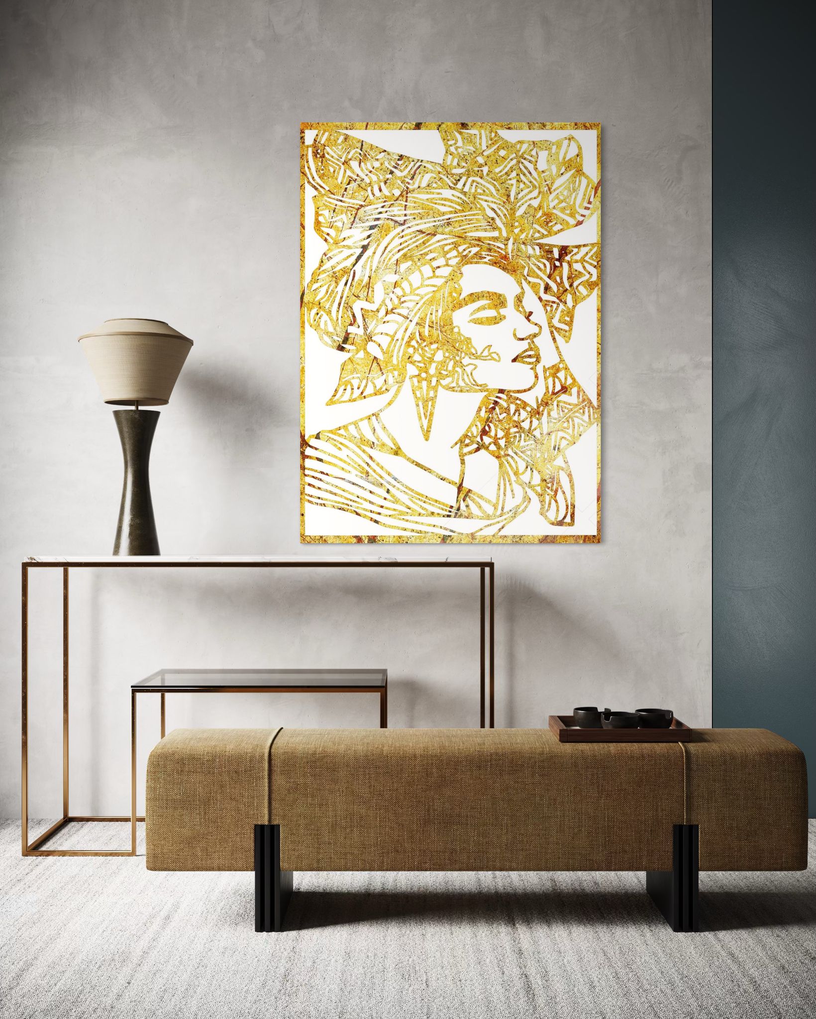 Modern - Sanat Cam Tablo