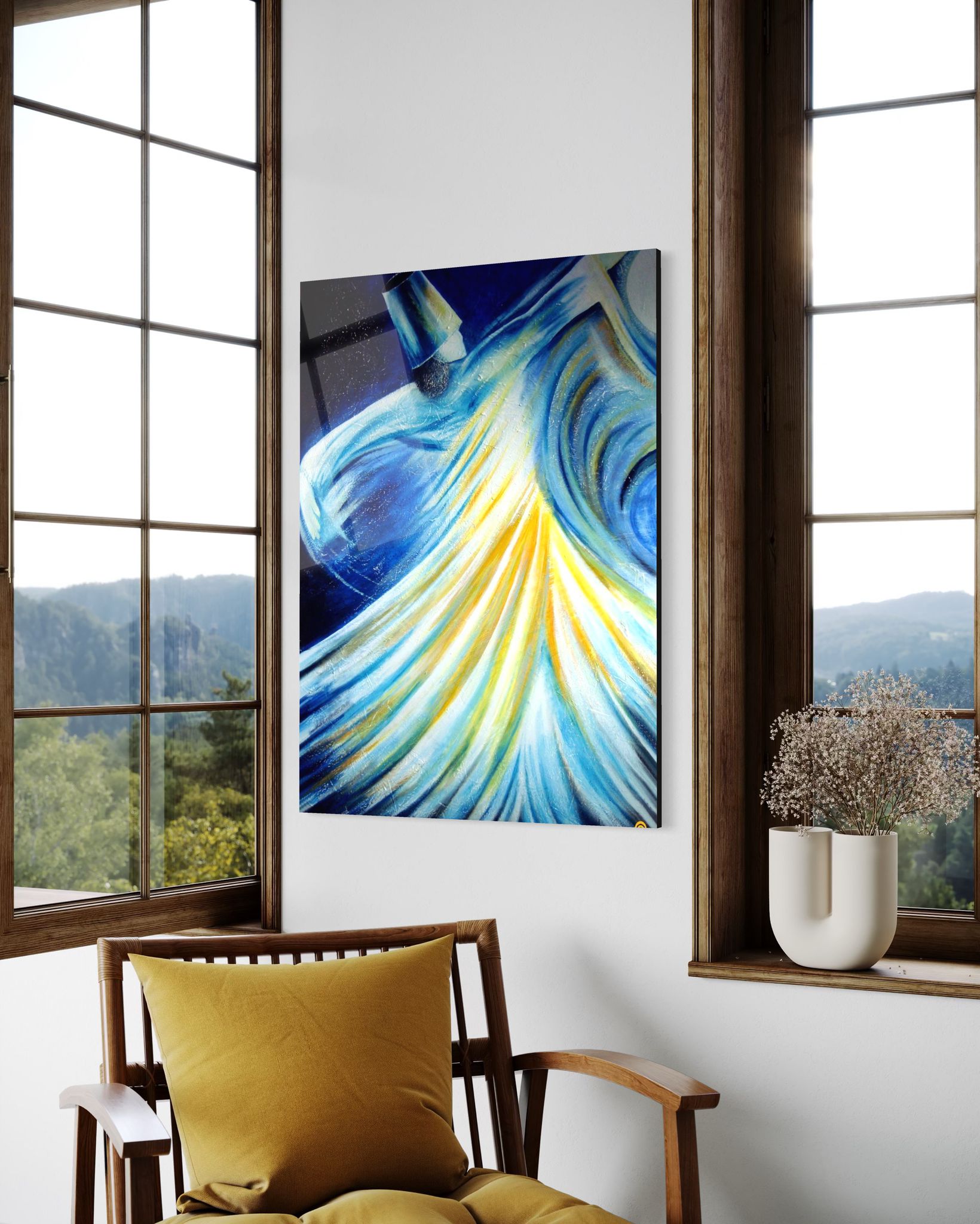 Modern - Sanat Cam Tablo