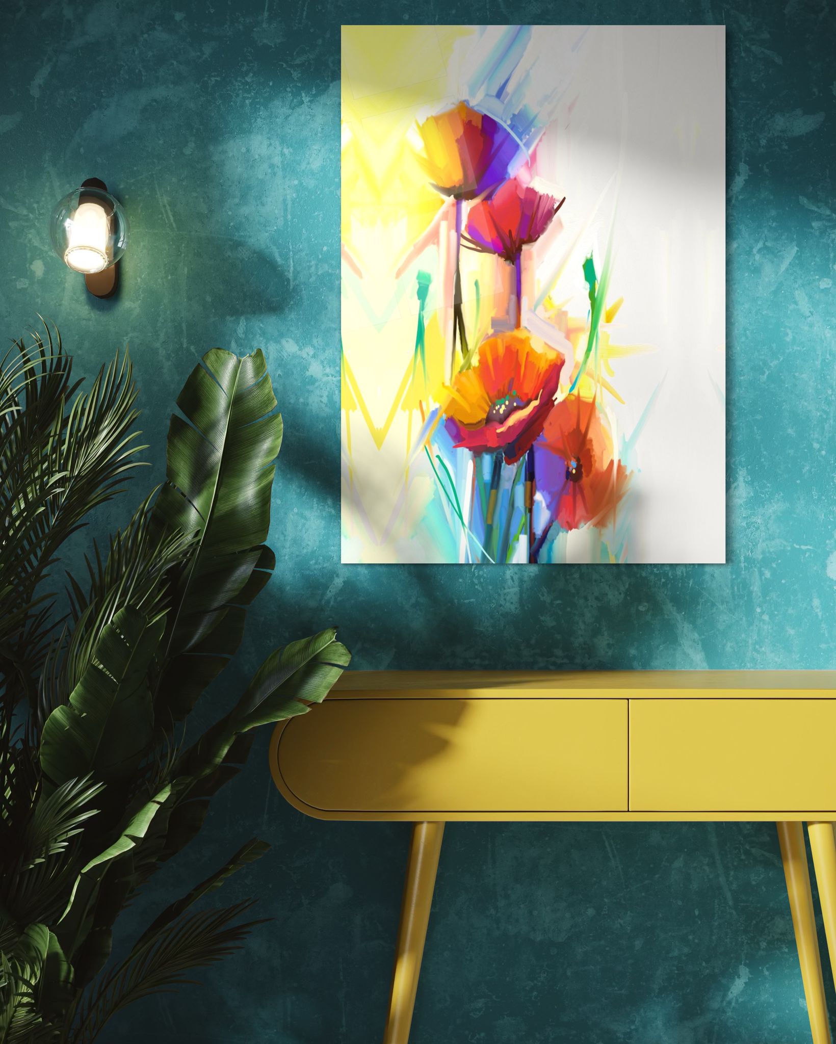 Modern - Sanat Cam Tablo