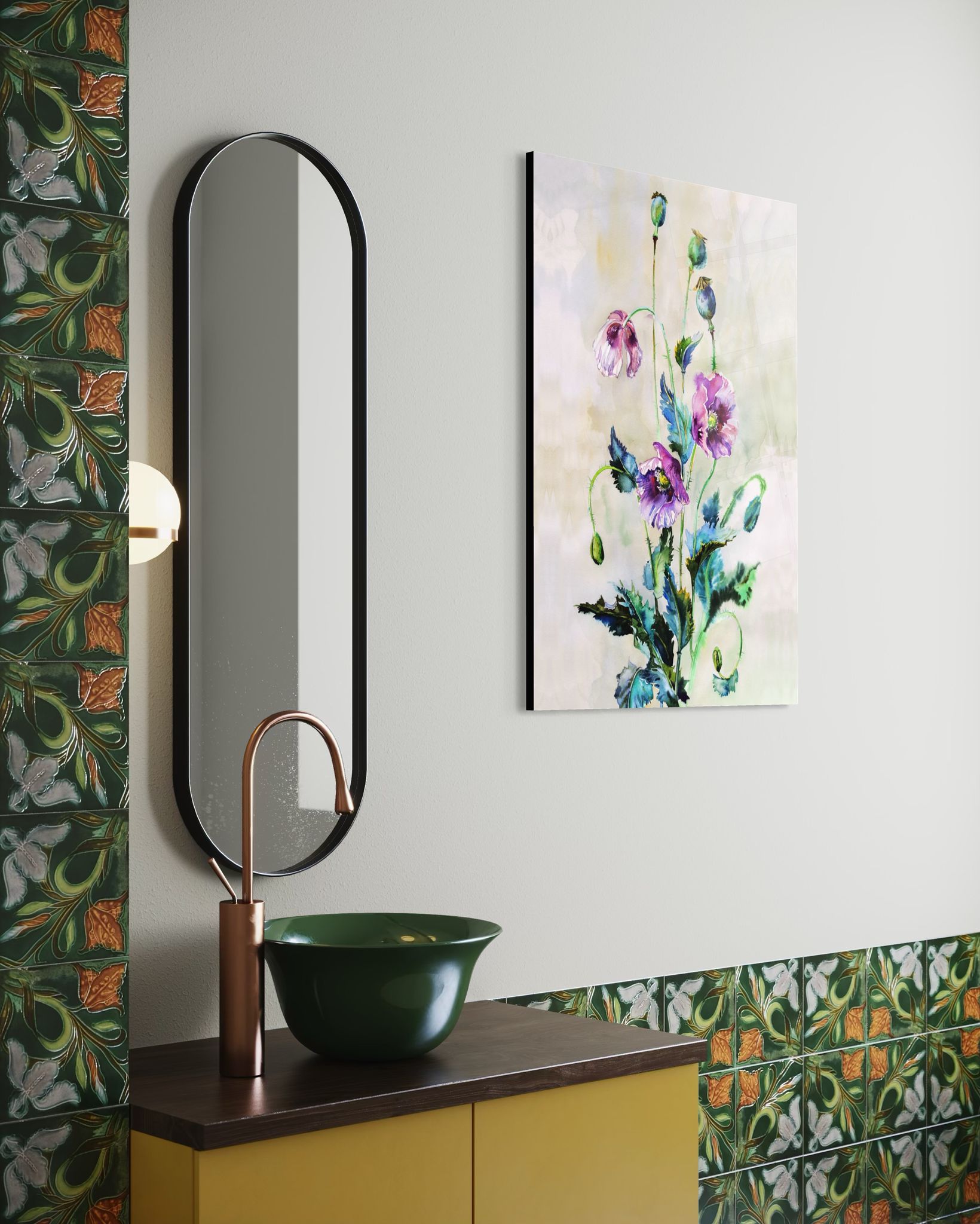 Modern - Sanat Cam Tablo