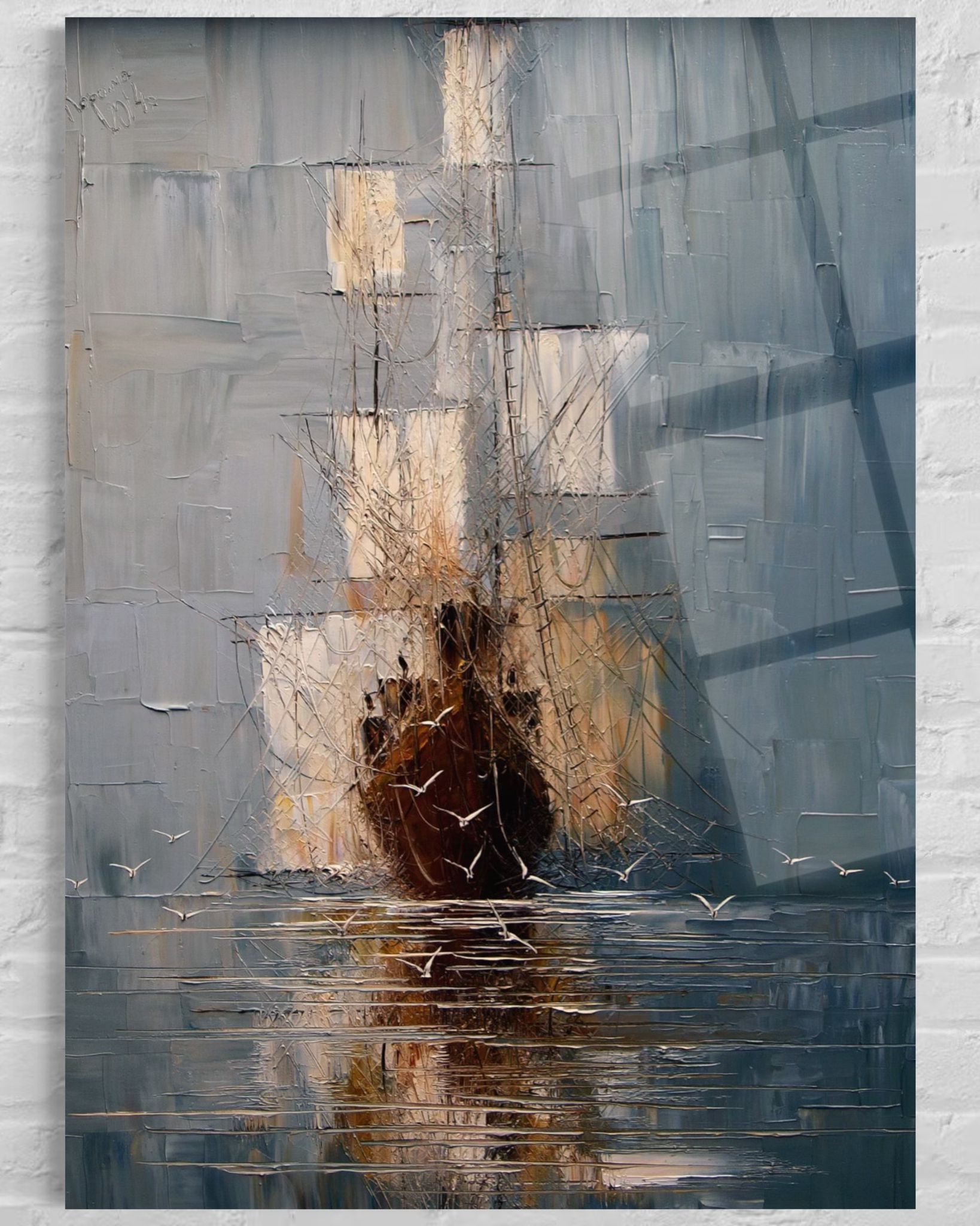 Modern - Sanat Cam Tablo