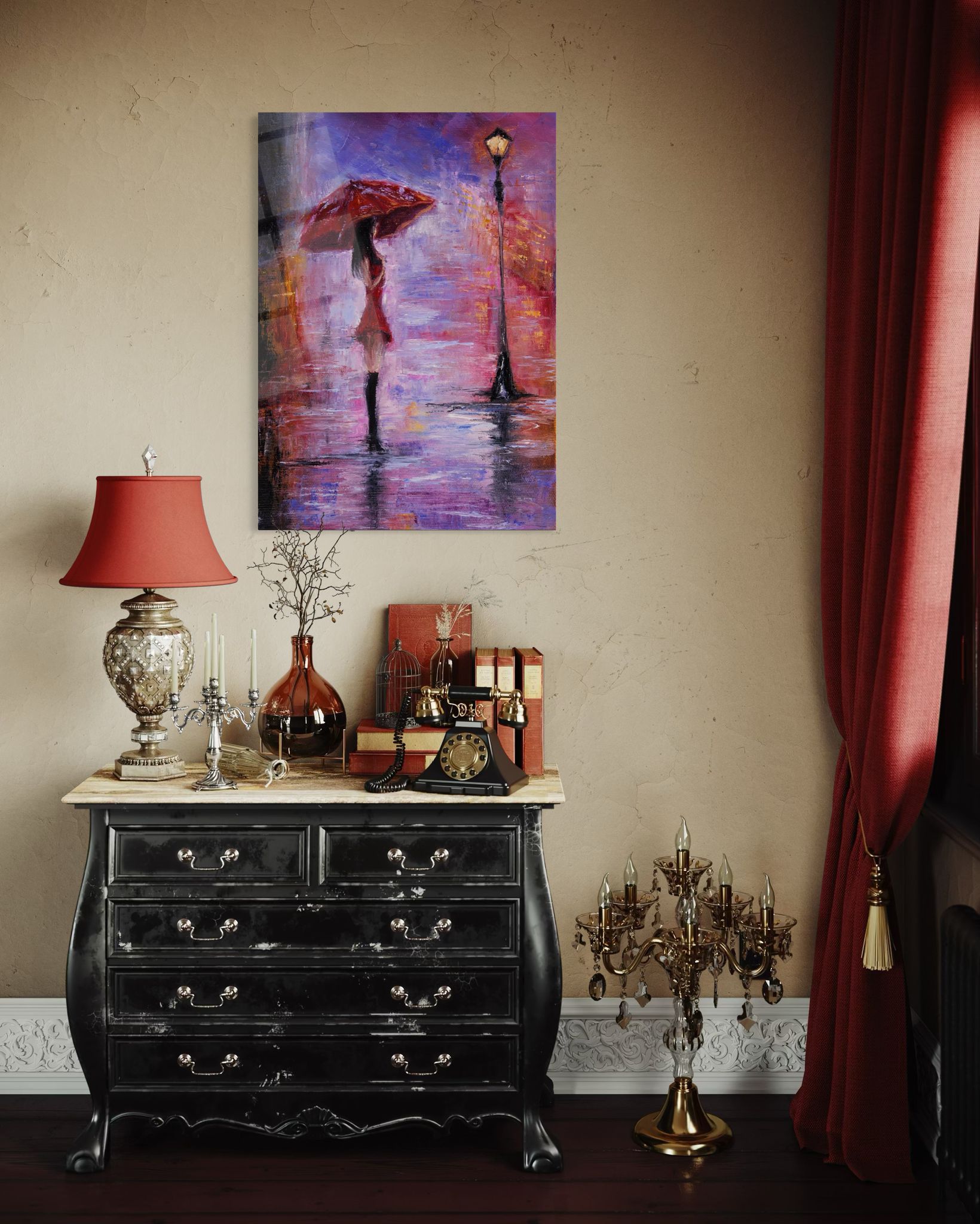 Modern - Sanat Cam Tablo