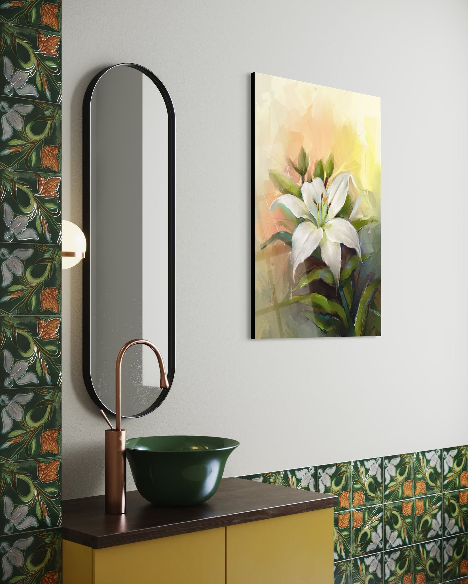 Modern - Sanat Cam Tablo