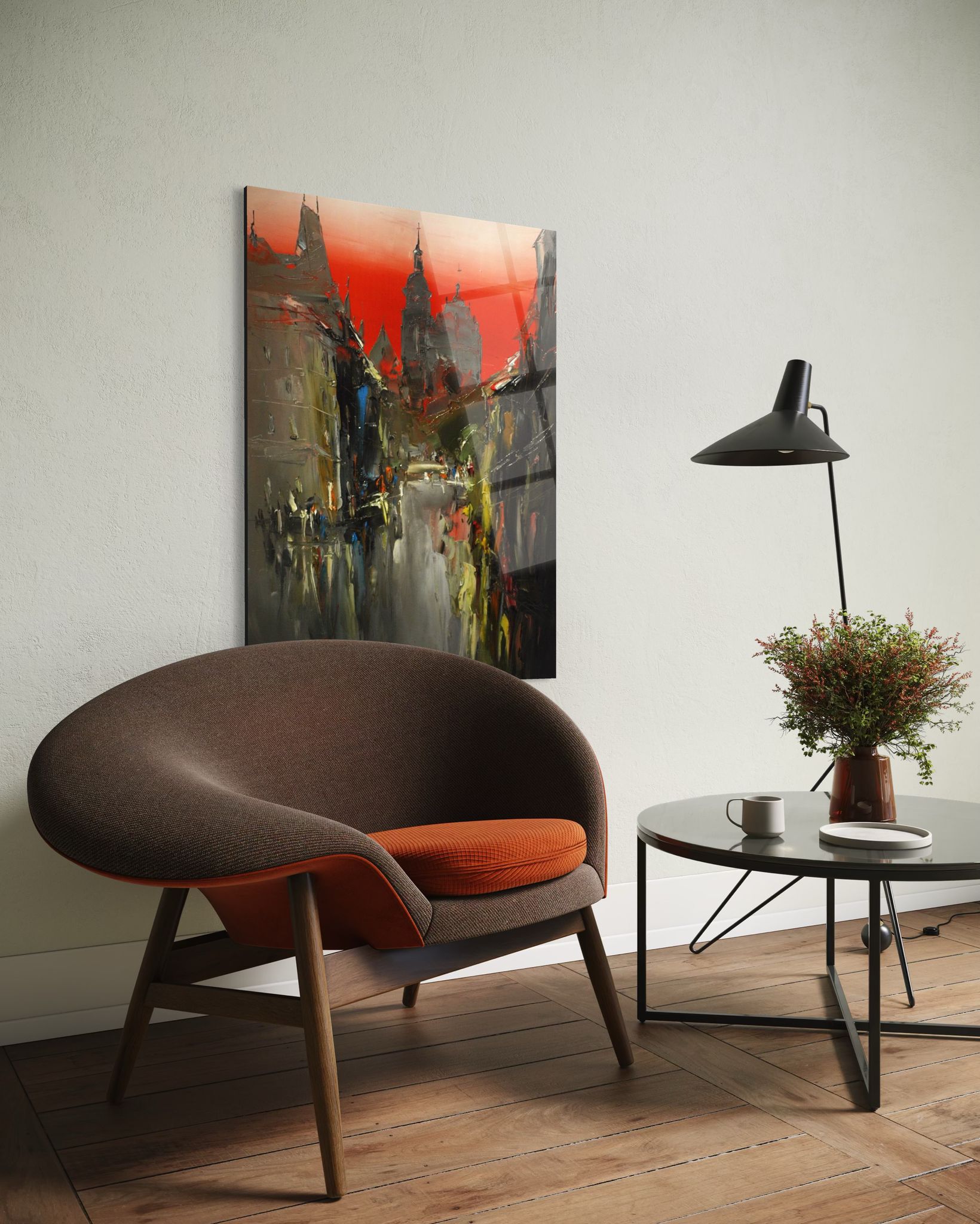 Modern - Sanat Cam Tablo