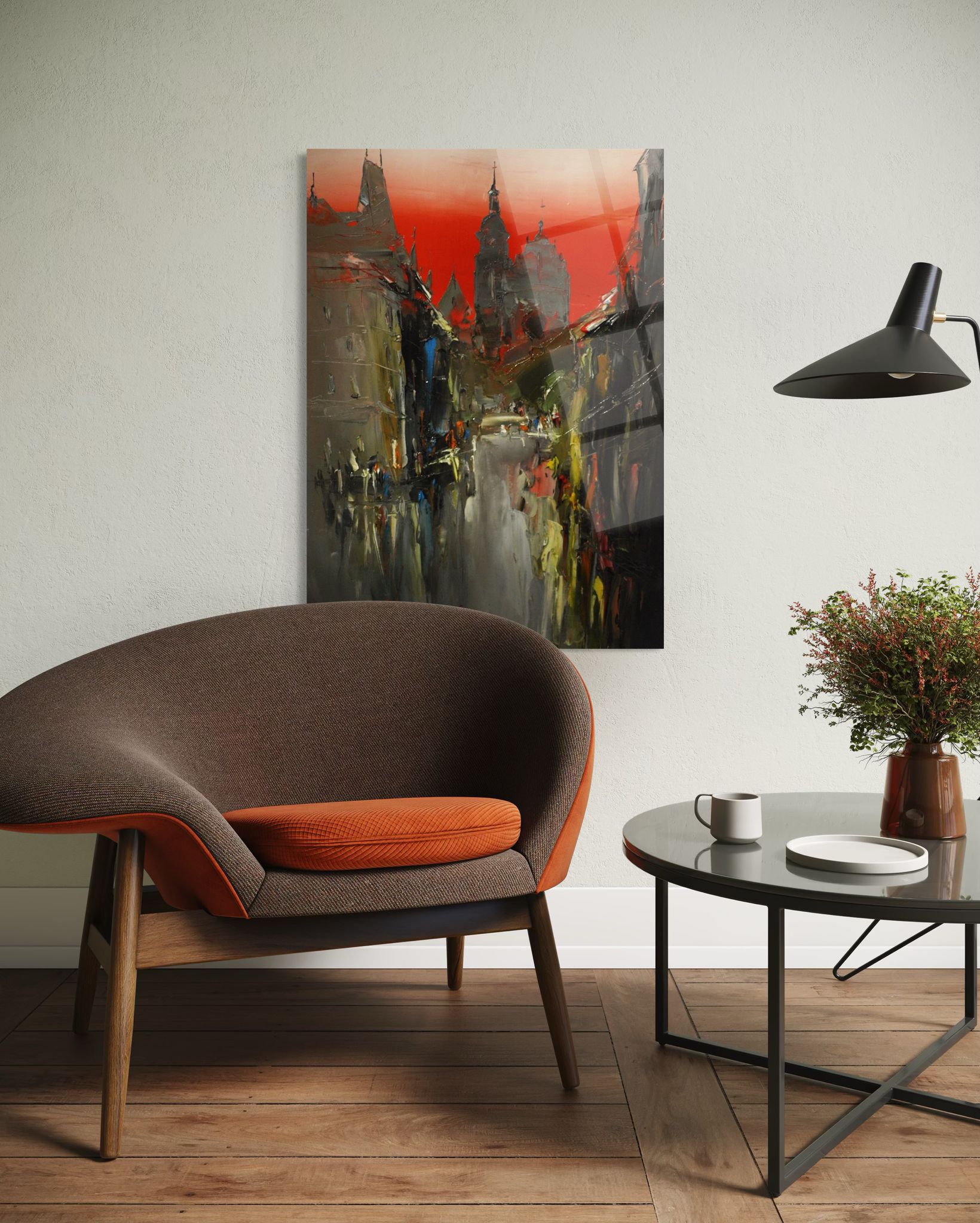 Modern - Sanat Cam Tablo