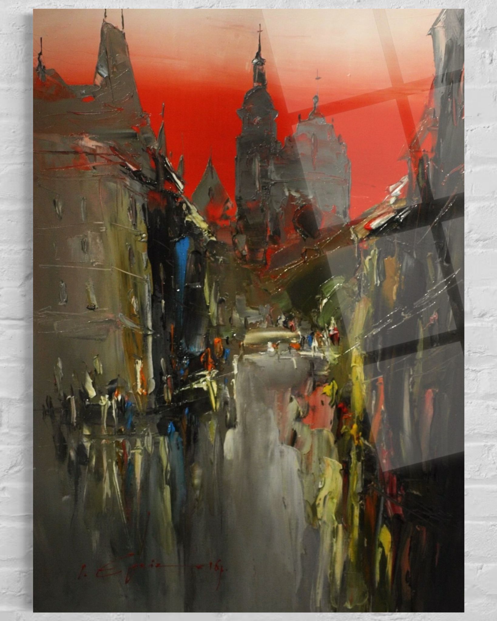 Modern - Sanat Cam Tablo