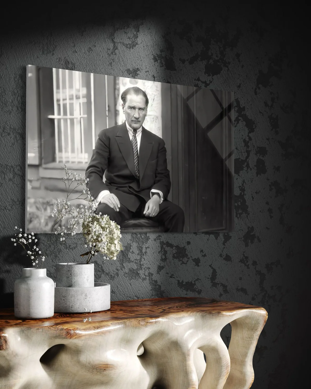 Atatürk Cam Tablo