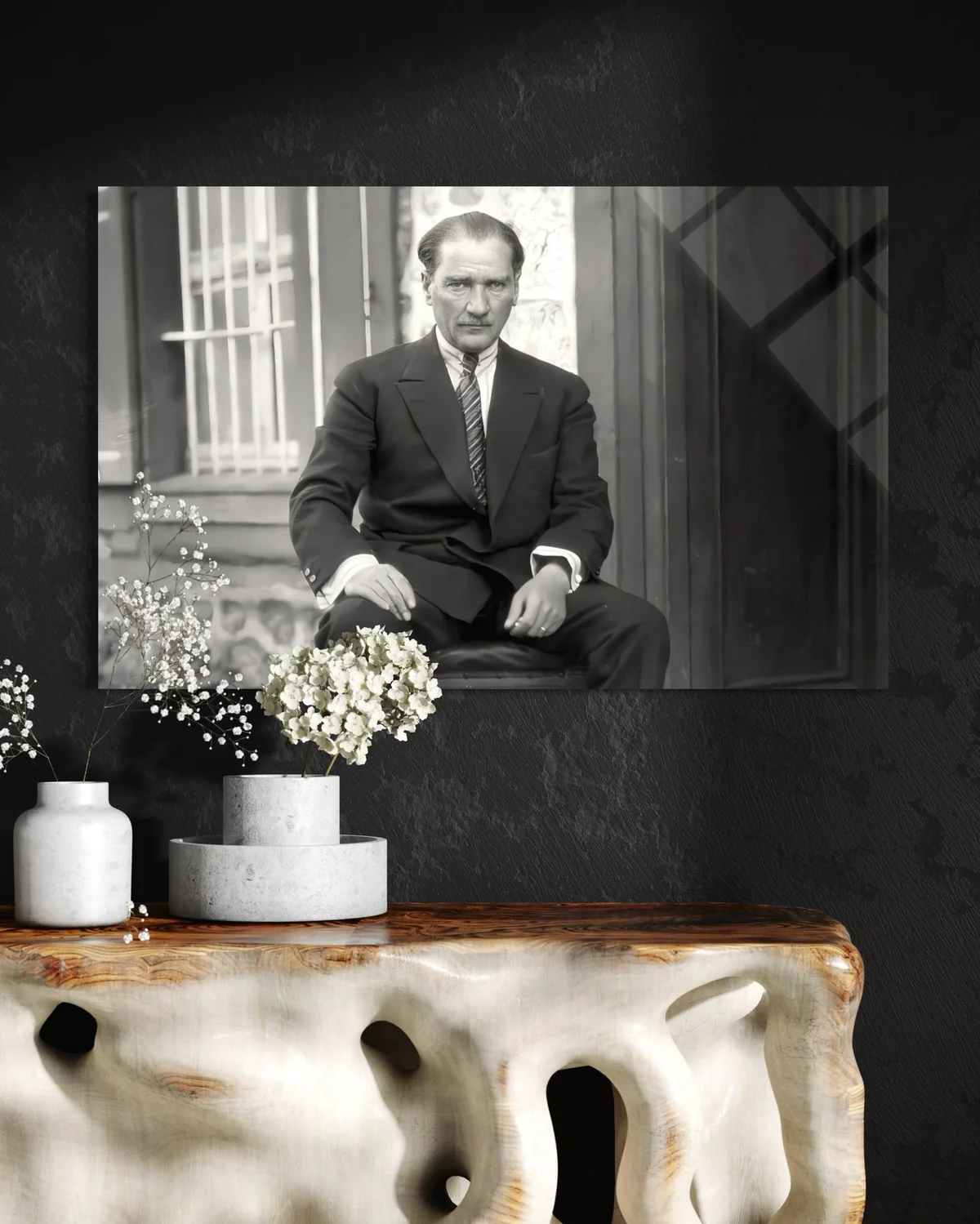 Atatürk Cam Tablo