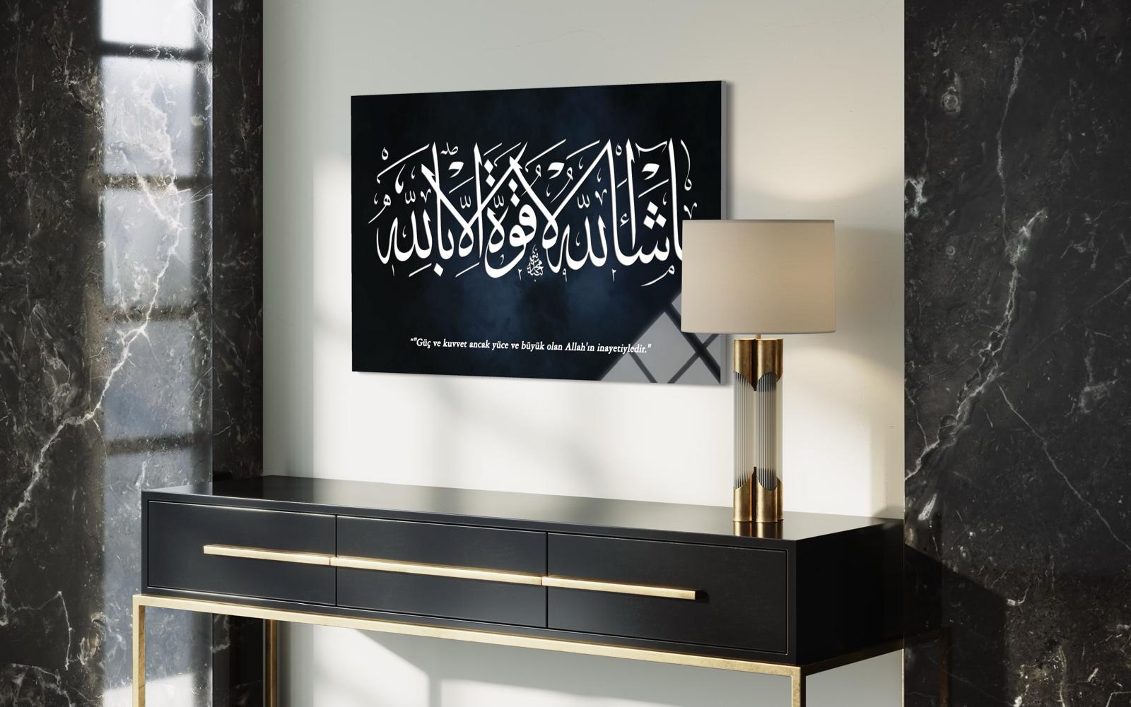 Güç ve Kuvvet ancak yüce ve büyük olan Allah'ın inayetiyledir.