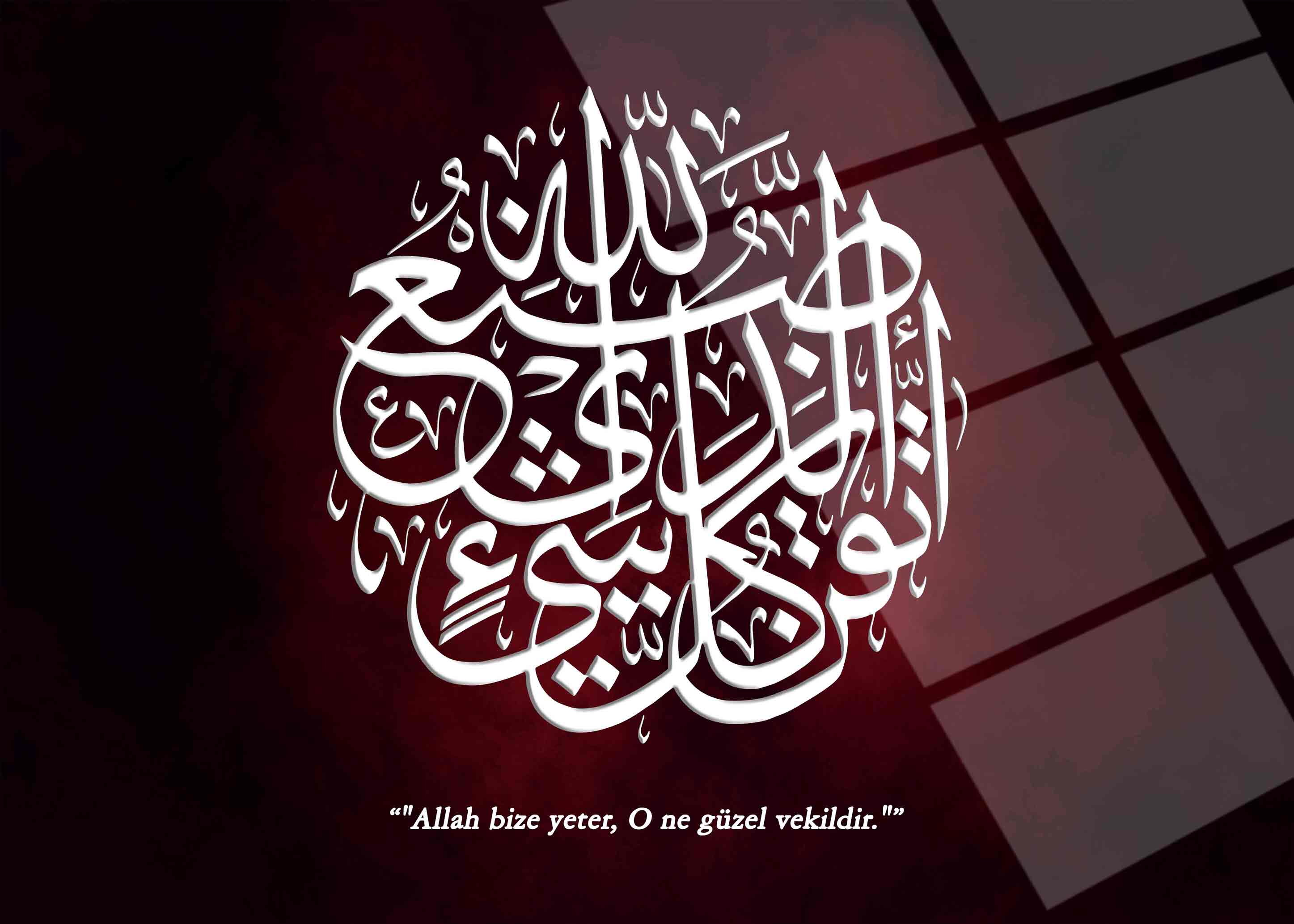 ''Allah Bize Yeter O Ne Güzel Vekildir ''