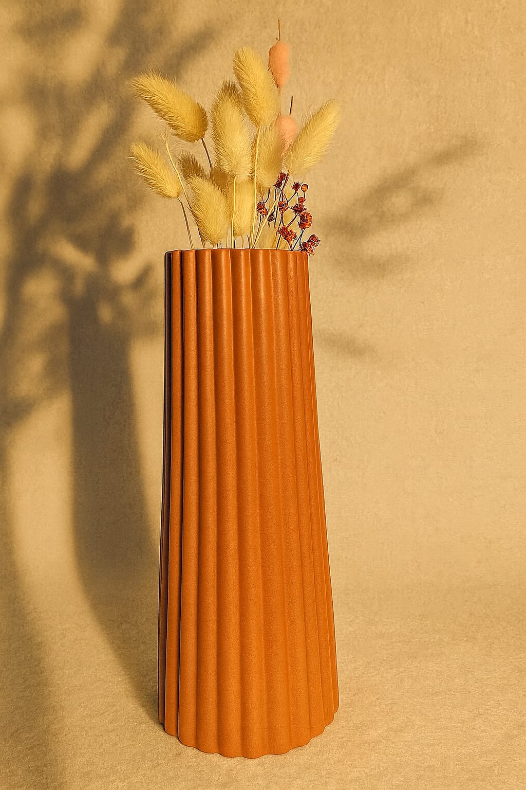 Pampas Vazosu Çiçek Vazosu 19 Cm Dir Ölçüye Dkkat Ediniz Lütfen