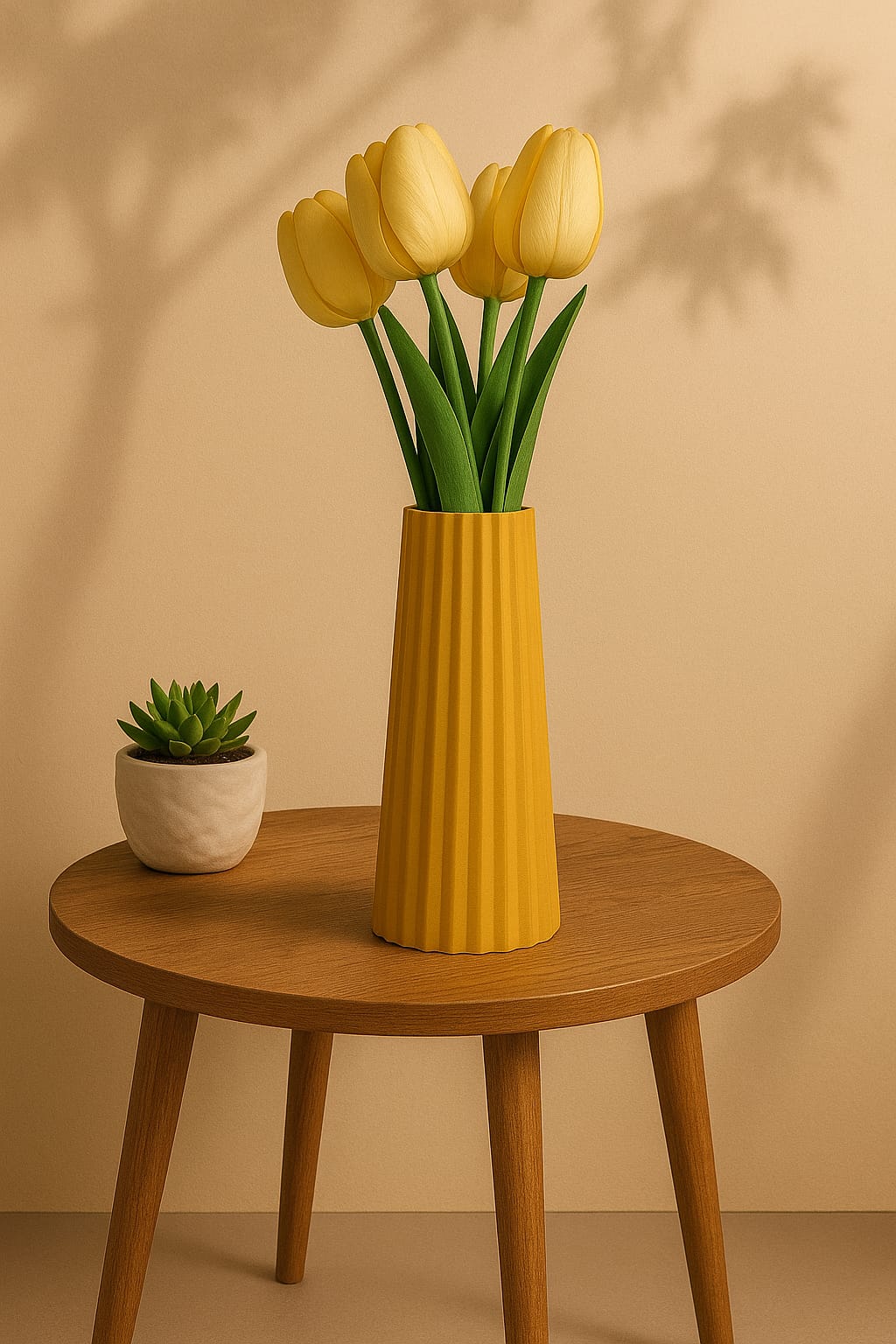 Pampas Vazosu Çiçek Vazosu 19 Cm