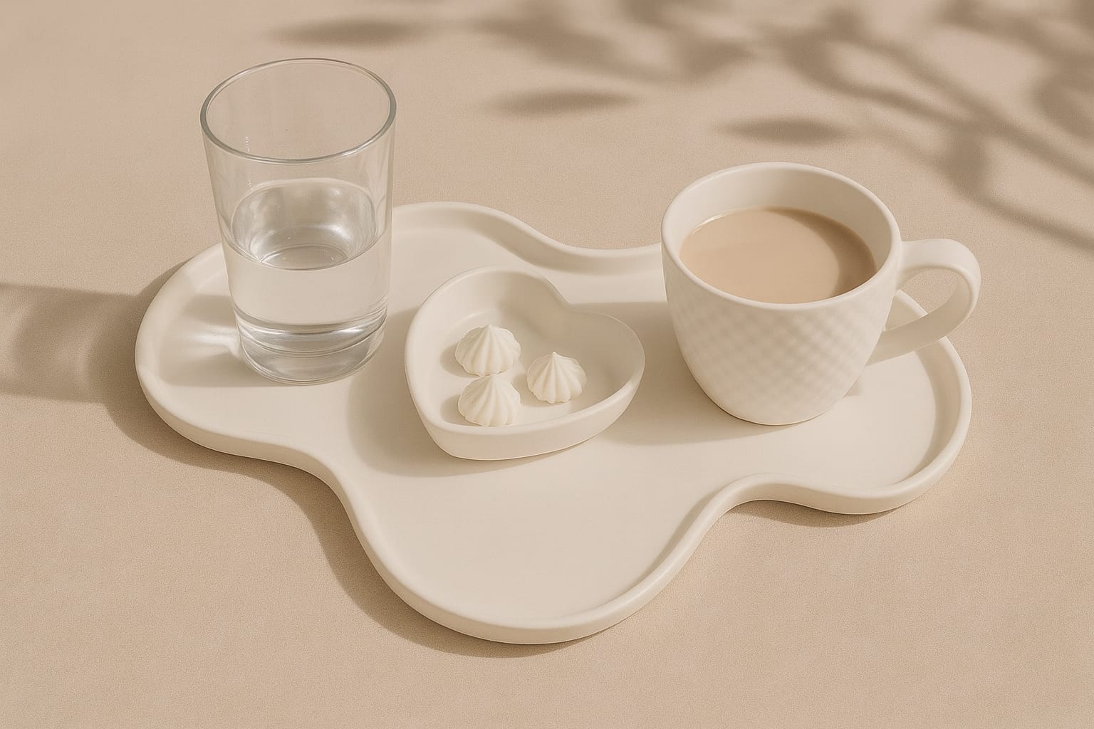 Beton Söz Nişan Tepsisi Set