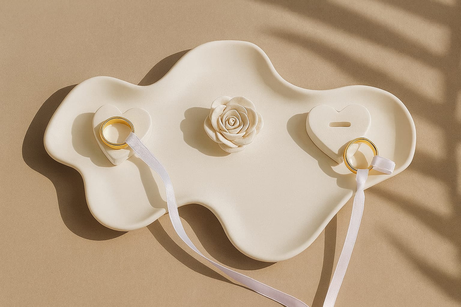 Beton Söz Nişan Tepsisi Set