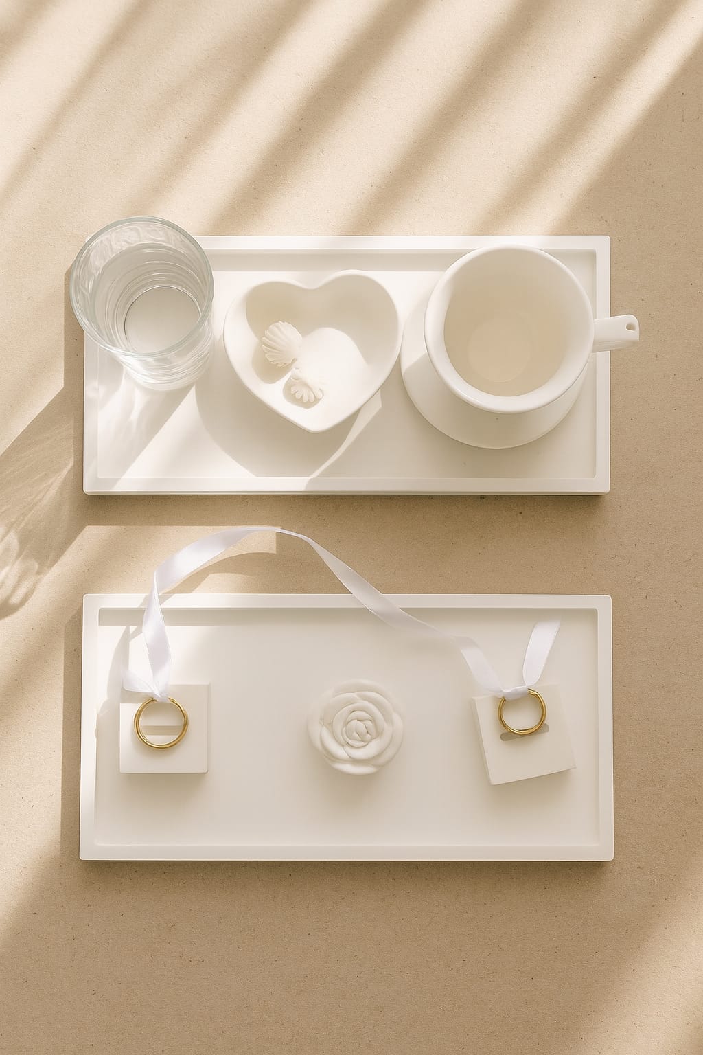 Beton Söz Nişan Minimalist Set