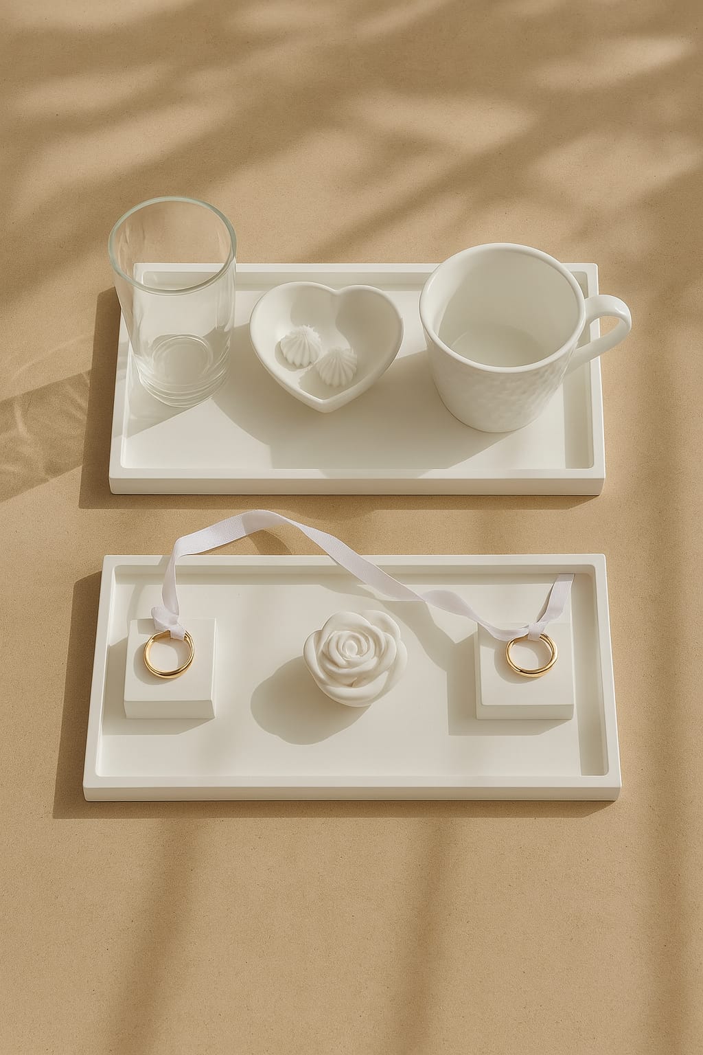 Beton Söz Nişan Minimalist Set