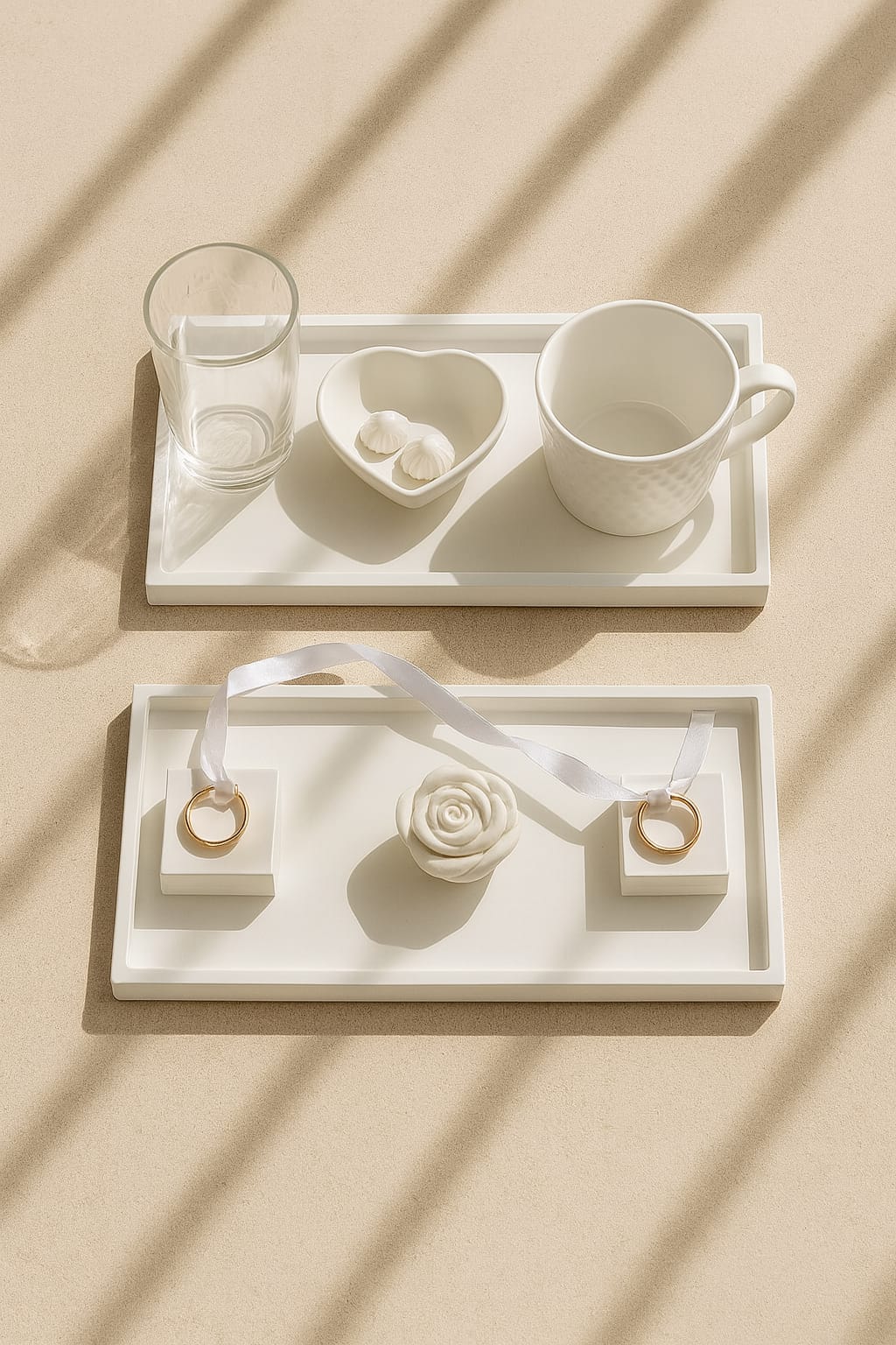 Beton Söz Nişan Minimalist Set