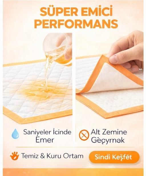 Yıkanabilir Kopitoneli sıvı geçirmez kedi /köpek çiş pedi  -ölçüler 100 x 120