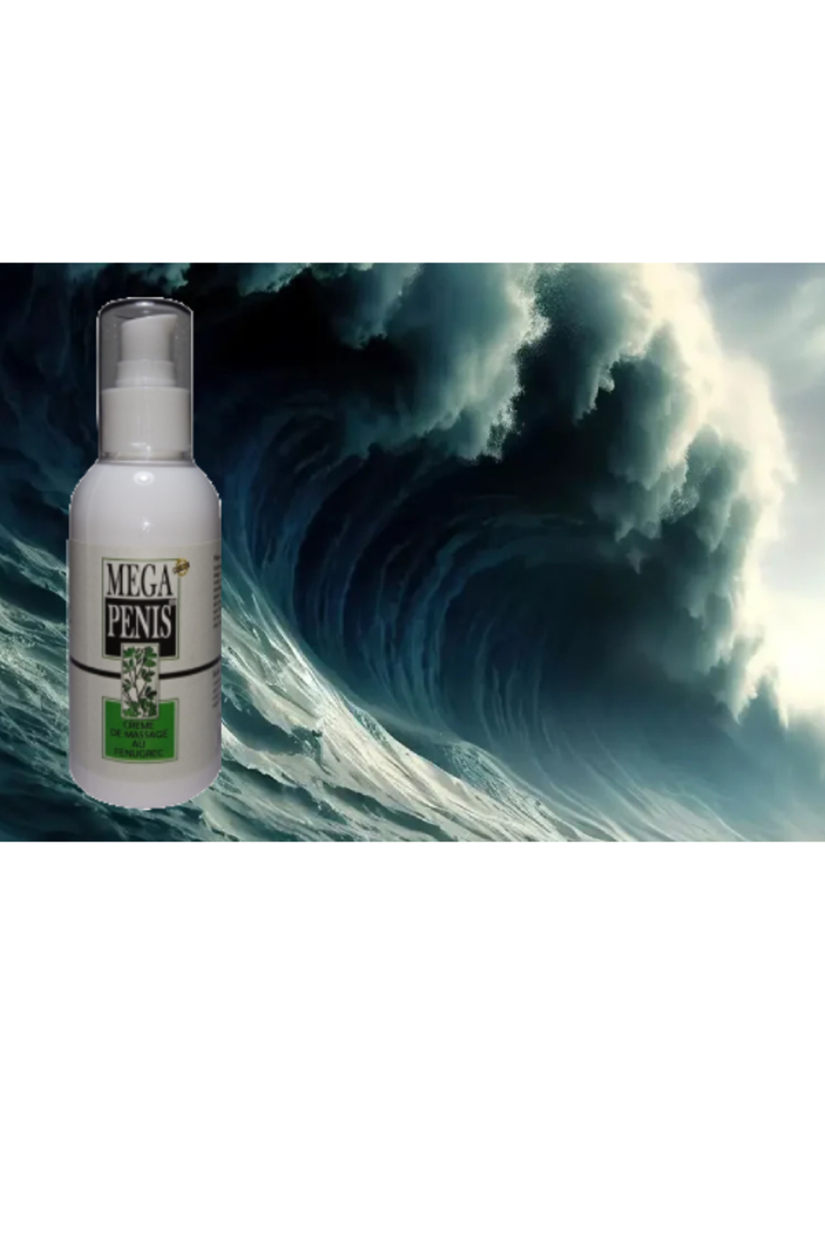 Mega Erkelere Özel Pe.nis Büyütme Krem 125 ml