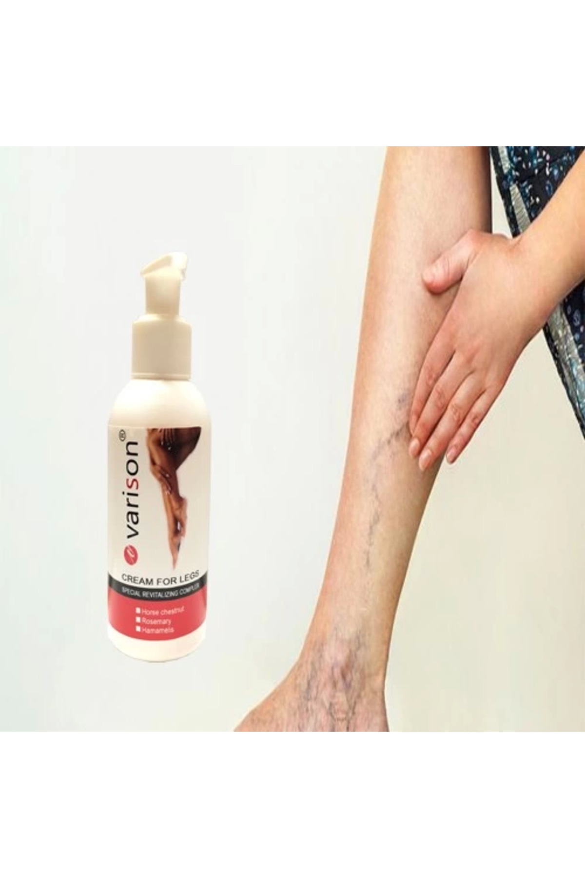Varison Varicose Vein Defense Cream ,,diz,bacak Bakım Kremi 120 ml 3 Adet