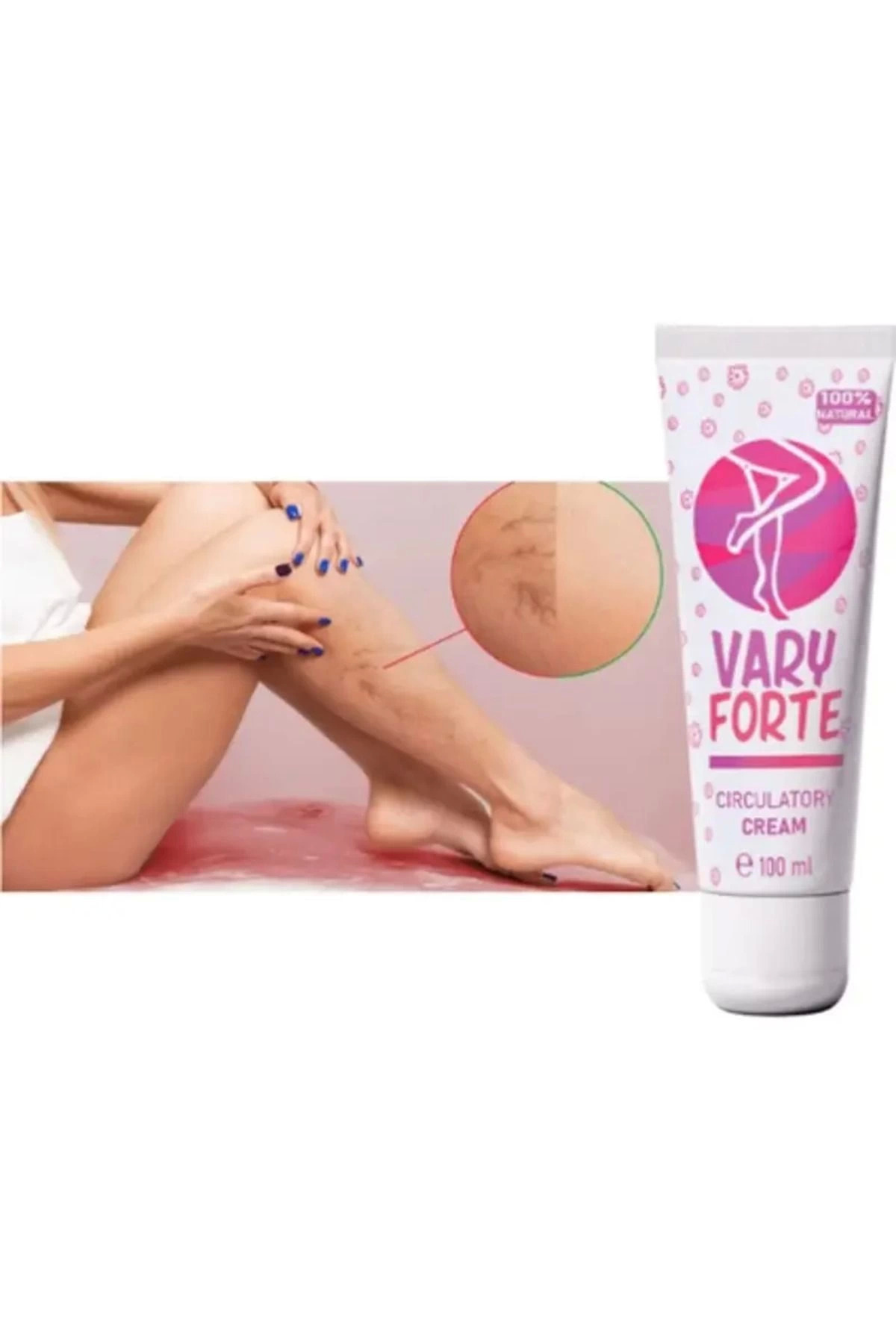 Vary Forte Tüp Yoğun Varislerinize Güçlü Etkide Krem 100 ml 2 ADET