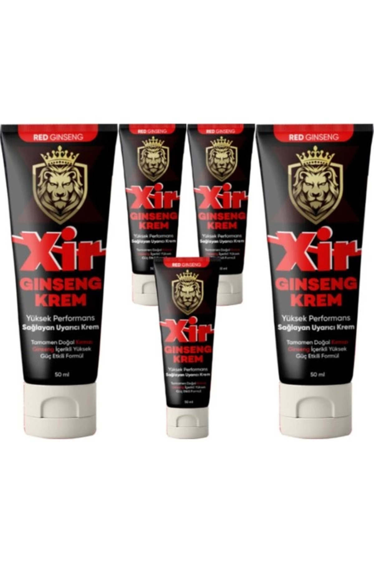 Xir Ginseng Mucizevi Sertleştiricili 3xeffect Cream 50 ml 5 Tane Erkeğe Özel Karışım Krem