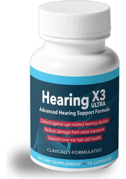 HEARING X3 ULTRA 15CAPS