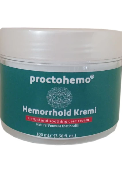 PROCTOHEMO HEMOROİD KREMİ 100ML