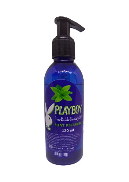 PLAYBOY PURE EDIBLE MASSAGE OIL NANELİ MASAJ YAĞI 120ML