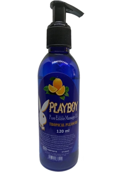 PLAYBOY PURE EDIBLE MASSAGE OIL NANELİ MASAJ YAĞI 120ML