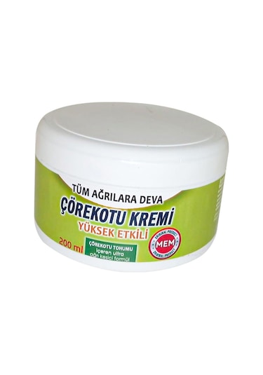 ÇÖREKOTU KREMI (YEŞIL) AĞRI KREMI 200ML