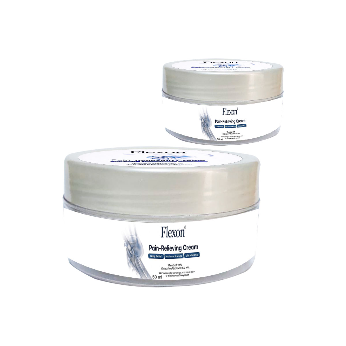 Flexon Krem 50 ml 2 Adet YakıEtkili Devrimsel AğrıBloklayıcı RelaxKrem
