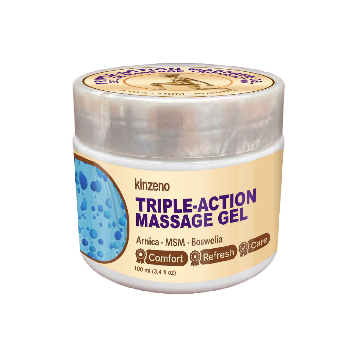 Kinzeno Active-RelaxCream 100 ml Arnika Montana Özü Glukozamin Kondroitin MSM İçerikli Rahatlamaya Krem