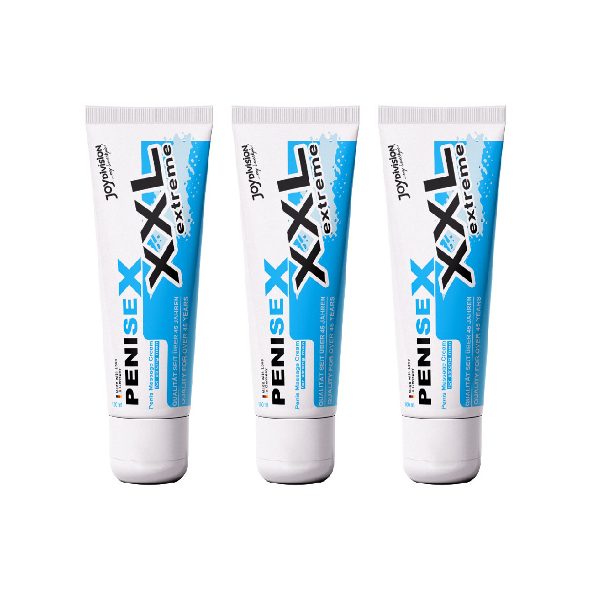 PENİSEX 3 ADET ERKEKLERE ÖZELUYARICI & CANLANDIRICIBAKIM KREMİ 100 ML – E VİTAMİNİ, TAURİNVE BADEM YAĞLI
