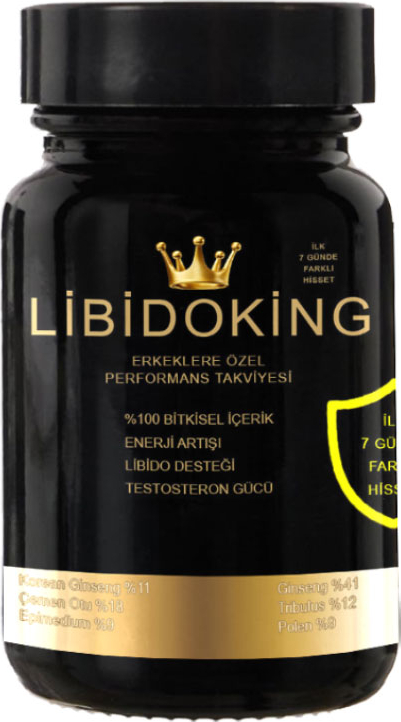 LİBİDOKİNG 30 KAPSÜLLÜ ERKEKLERİN PE.NİSLERİNE BAKIM ÜRÜNÜ **KİNGKONG HİSSİ**