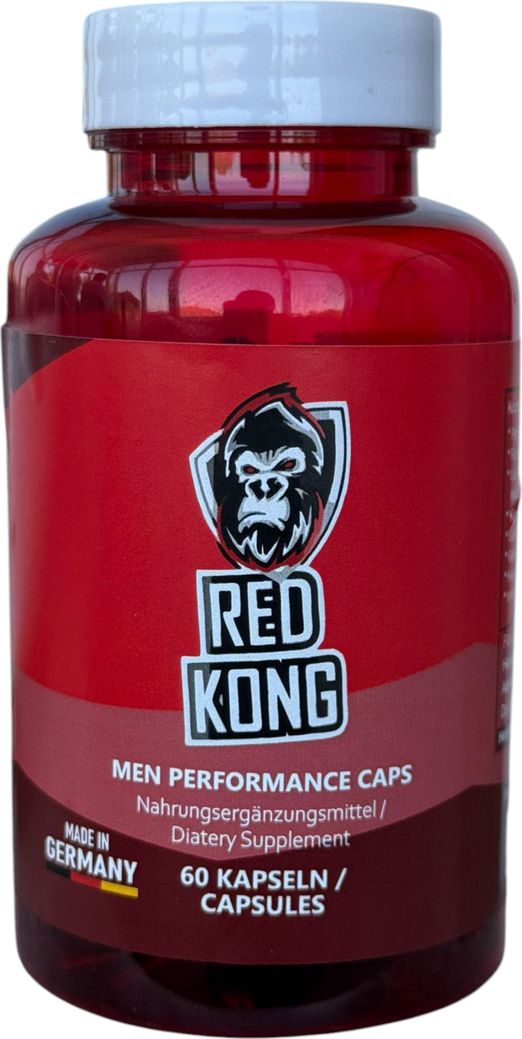 RED KONG MEN PERRFORRMAANCE ERKEKLERE ÖZEL DESTEKLEYİCİ ÜRÜN