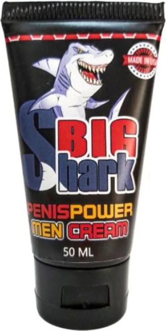 SÜPER BİG SHARK POWER CREAM S ERKEKLERE KREMİ 50 ML X 1 ADET