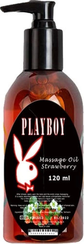 PLAYBOY ÇİLEKLİ 120 ML AROMATERAPİ MASAJ YAĞI ÇİLEKLİ PLAYBOY 120 ML