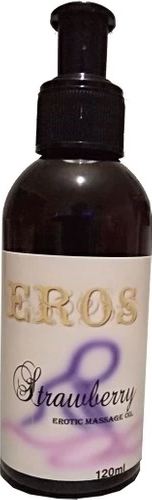 EROS MSGO - EROS MASSAGE 120 ML AROMATİK ÇİLEKLİ MASAJ YAĞI