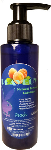 PLAYBOY ŞEFTALİ AROMALI DOĞAL 125ML / PLAYBOY PEACH FLAVORED NATURAL PERSONAL LUBRİCANT 125ML