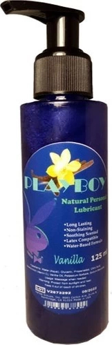 PLAYBOY VANİLYA AROMALI DOĞAL 125 ML / PLAYBOY VANİLLA FLAVORED NATURAL LUBRİCANT 125 ML