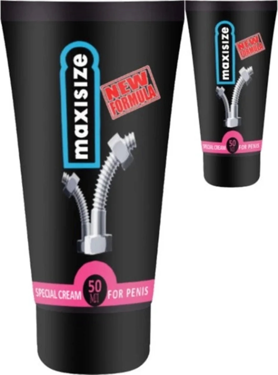 MAXSİZE 2 ADET CREAM ERKEĞE ÖZEL 50 ML KREM HAPG302