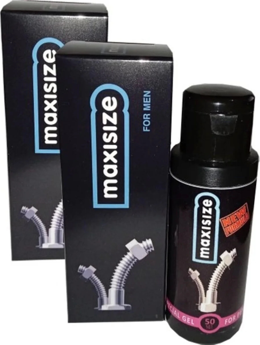 ERKEKLERE ÖZEL FOR MEN MAXI SIZE LUBRİCANT JEL 50 ML 2 ADET